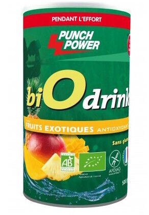 Punch Power Biodrink Antioxydant Fruits Exotiques - Pot 500 g - Boisson énergétique | Hardloop