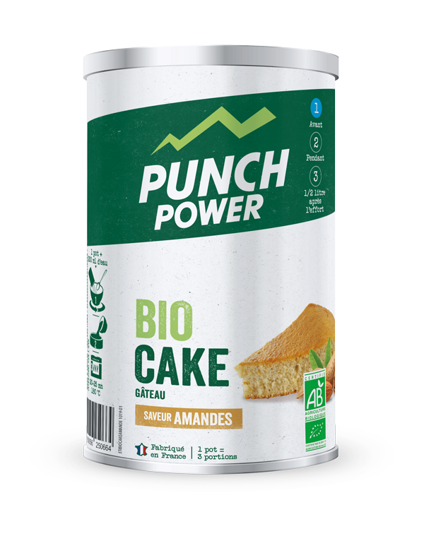 Punch Power Biocake Amande - Pot 400 g - Deser | Hardloop