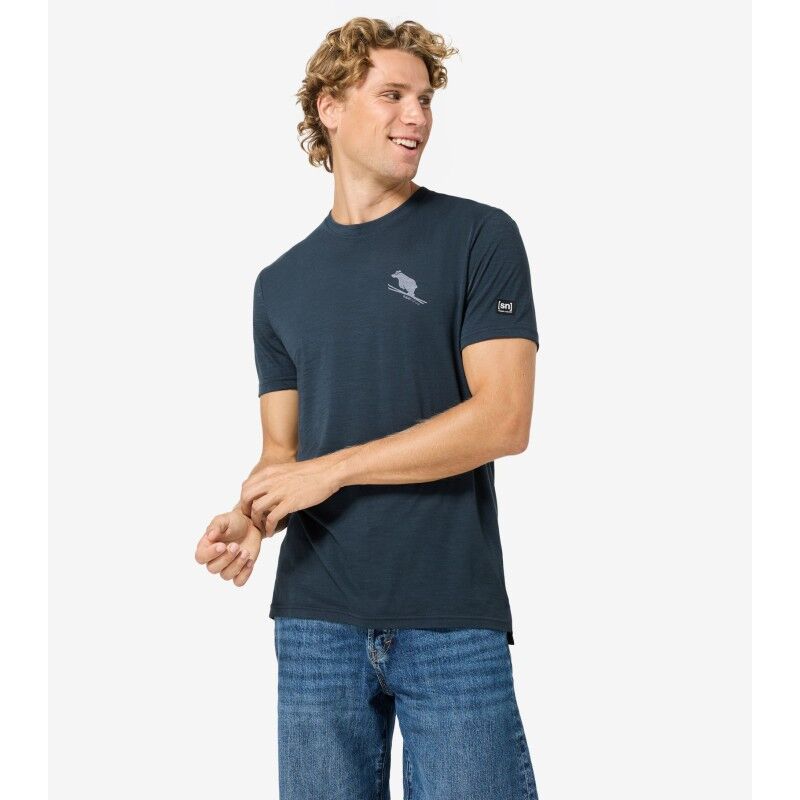 Little Flear Tee - T-shirt en laine mérinos homme