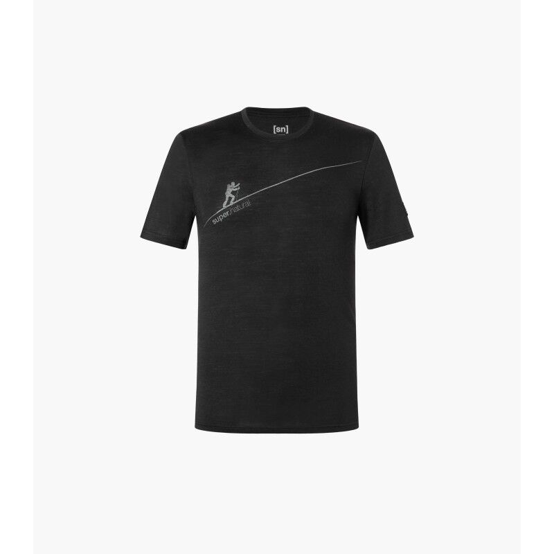 super.natural Haute Route Tee - Pánské triko | Hardloop
