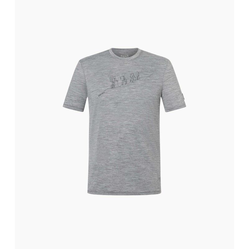 Hiking Tee - Merinoshirt - Herren