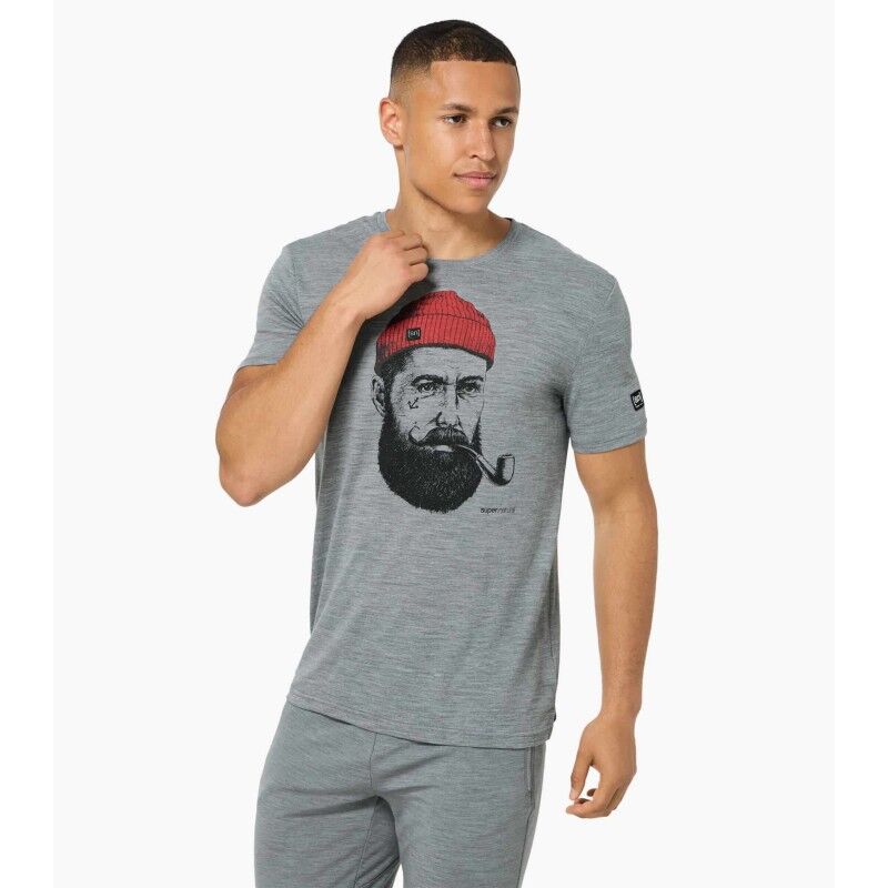 SN Sailor Tee - Merinoshirt - Herren
