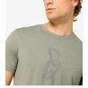 super.natural Carabineri Tee - Merinoshirt - Heren | Hardloop