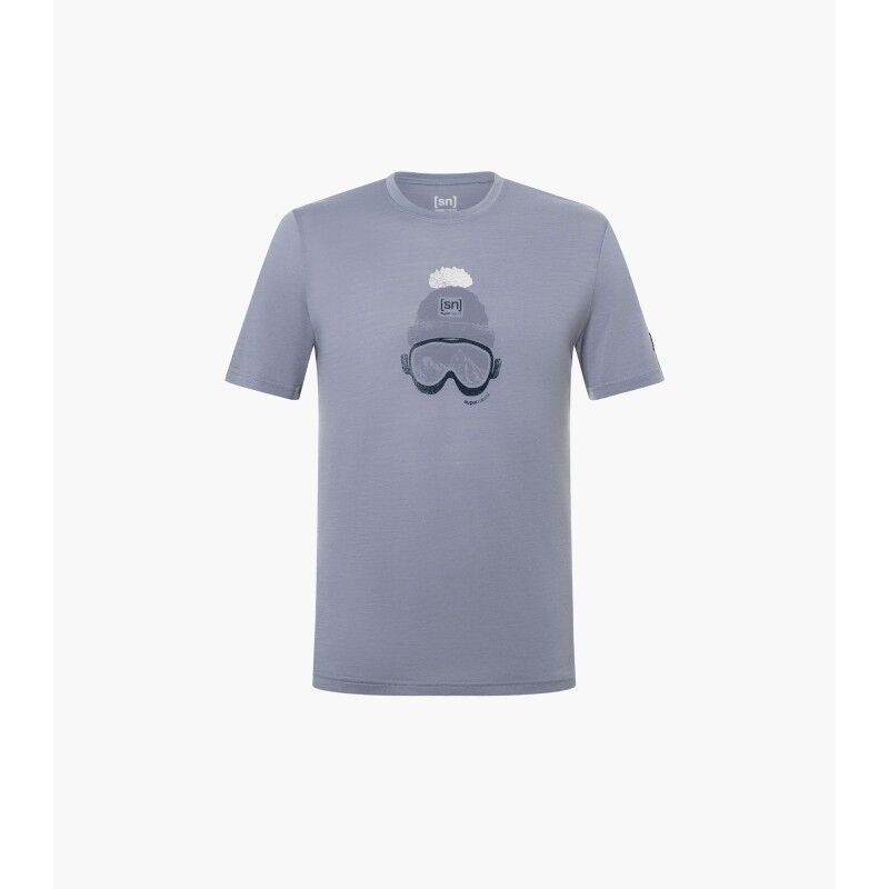 super.natural Gogeanie Tee - Merinoshirt - Heren | Hardloop