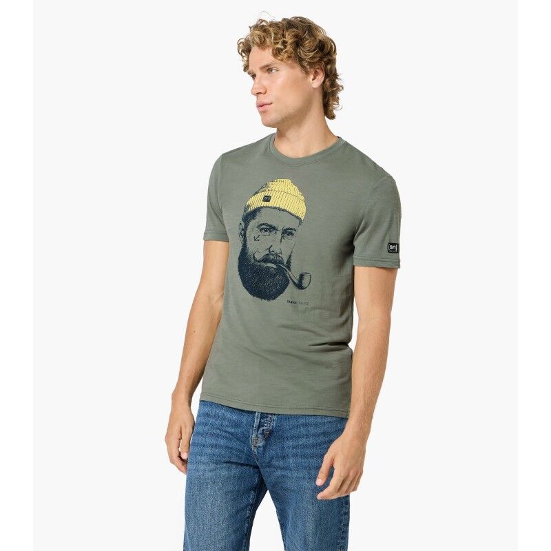 SN Sailor Tee - Merinoshirt - Herren
