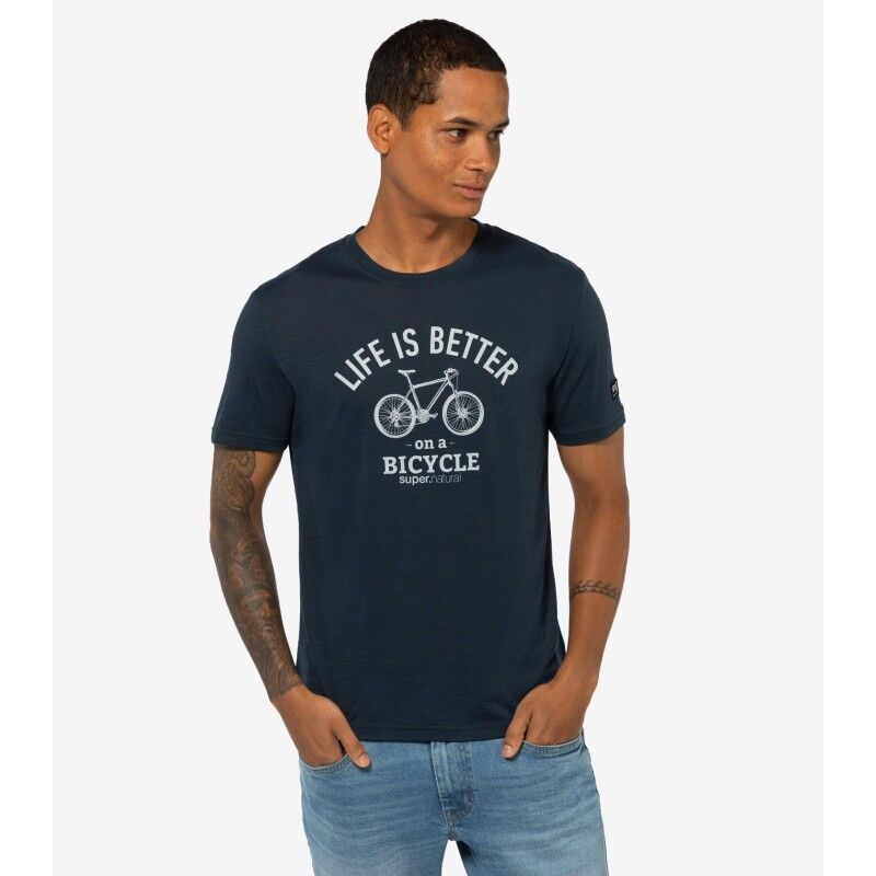 Better Bike Tee - Merinoshirt - Herren