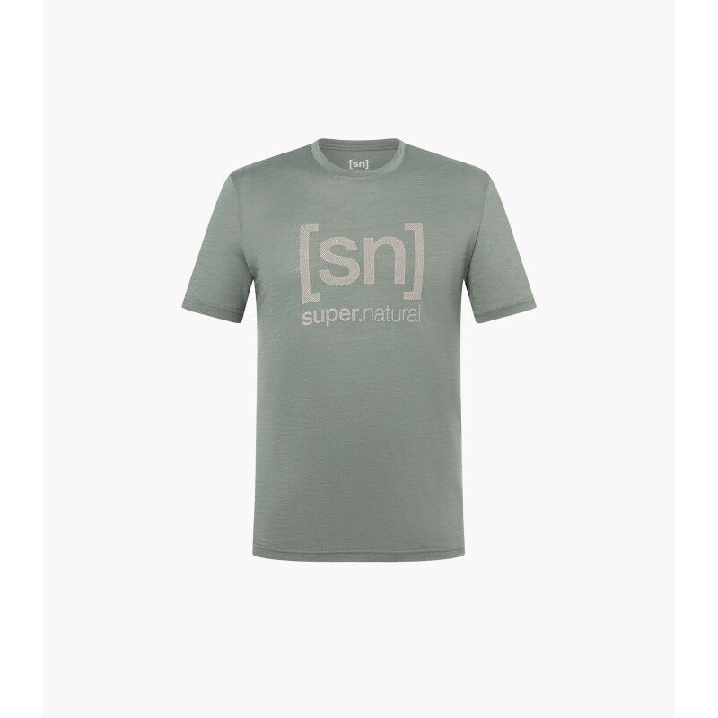 Denim Logo Tee - Merinotröja - Herr