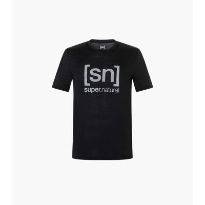 Denim Logo Tee - T-shirt en laine mérinos homme