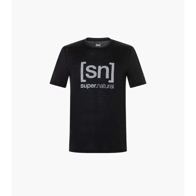 Denim Logo Tee - T-shirt en laine mérinos homme