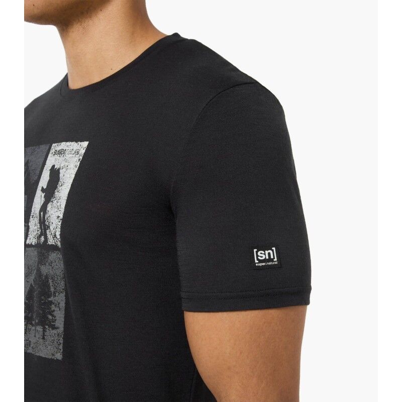 super.natural Go Hiking Tee - Merino shirt - Men's | Hardloop