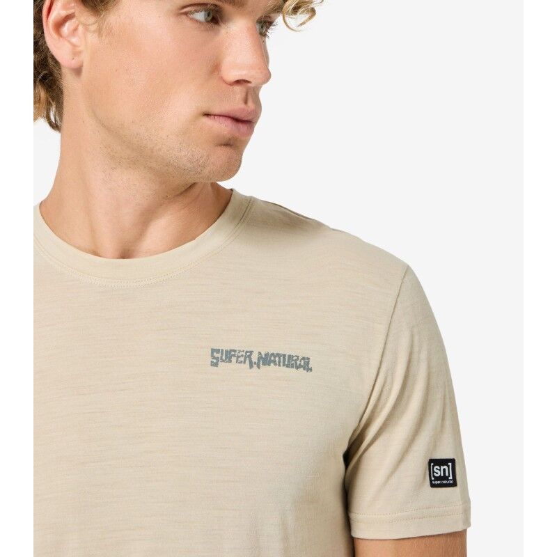 super.natural Peak Lovers Tee - Merinoshirt - Herren | Hardloop