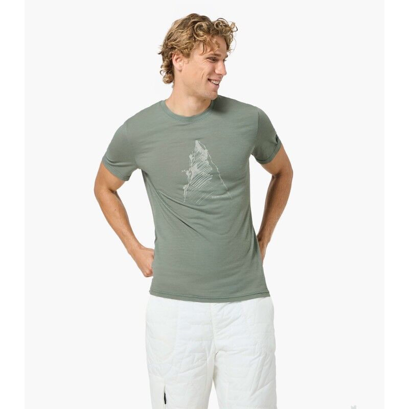 super.natural Ascenders Tee - Pánské triko | Hardloop