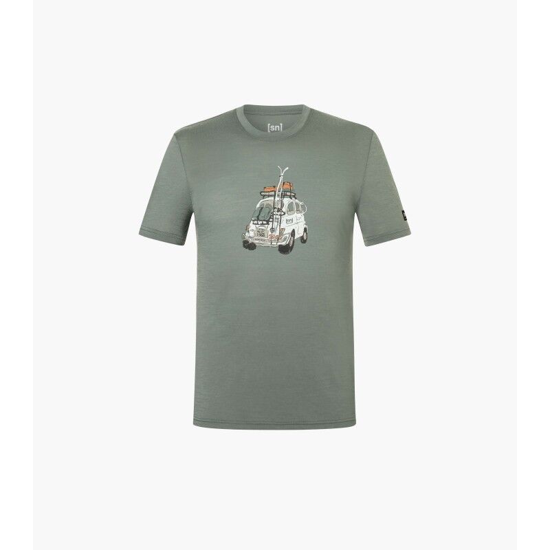 super.natural Carski Tee - Pánské triko | Hardloop