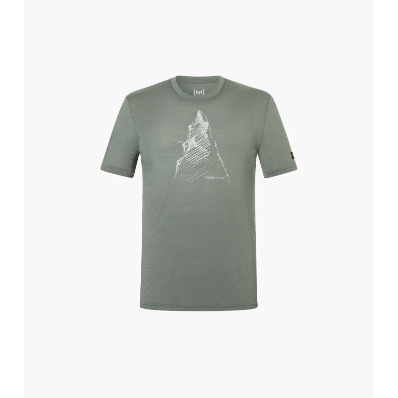 super.natural Ascenders Tee - Merinoshirt - Heren | Hardloop
