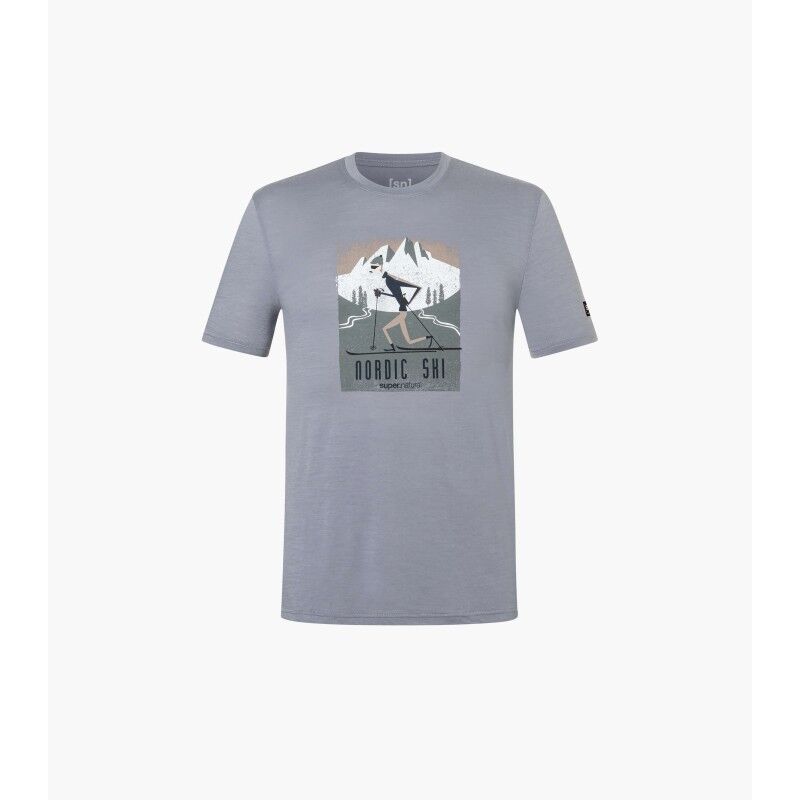 super.natural Nordic Ski Tee - Pánské triko | Hardloop