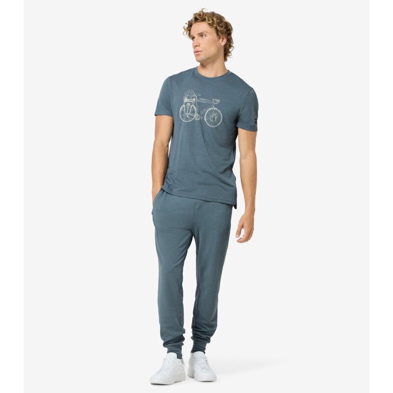 super.natural Wander Wheel Tee - Pánské triko | Hardloop
