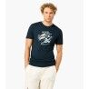 super.natural Freeride Society Tee - Merinoshirt - Heren | Hardloop