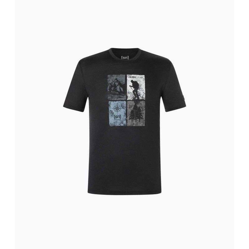 super.natural Go Hiking Tee - Merino shirt - Men's | Hardloop