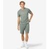 super.natural Denim Logo Tee - Merinoshirt - Heren | Hardloop