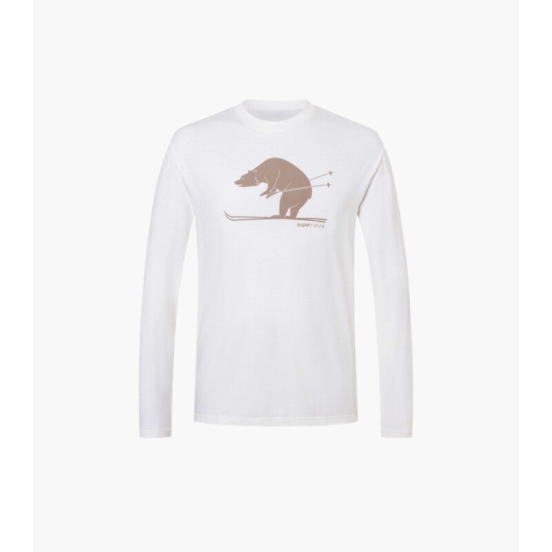 Ski Karl Bio Cotton LS - Merinoshirt - Heren