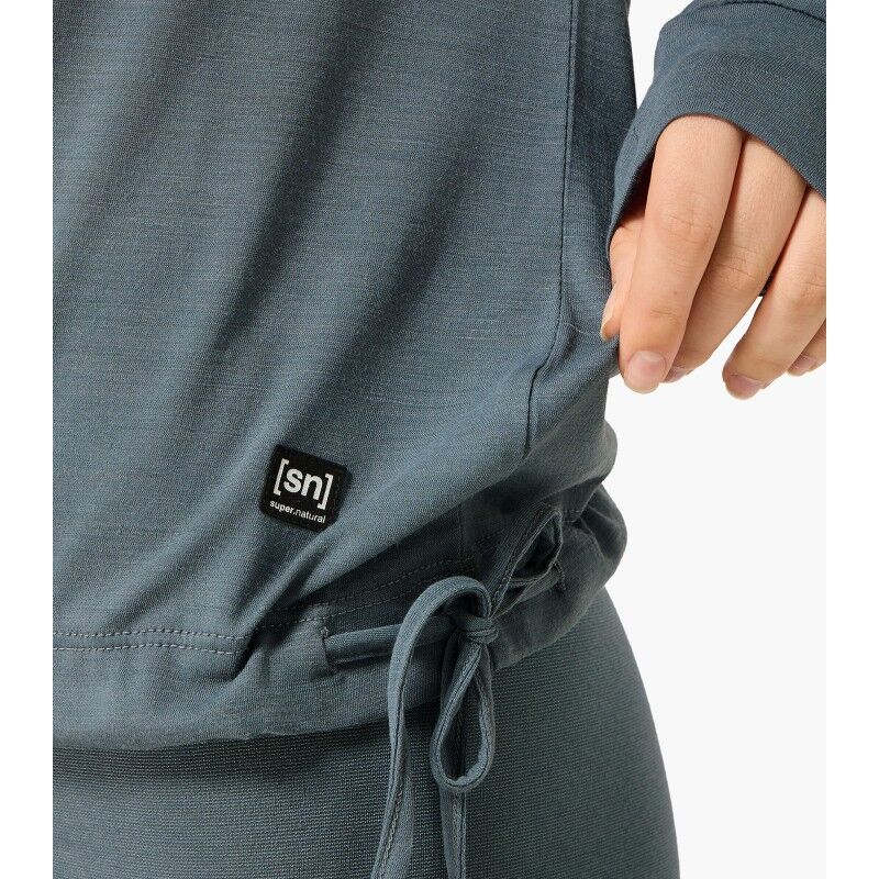 super.natural Funnel Hoodie - Dámsky pullover | Hardloop