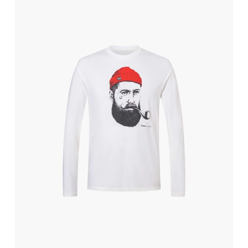 SN Sailor Bio Cotton LS - Koszulka z wełny Merino® męska