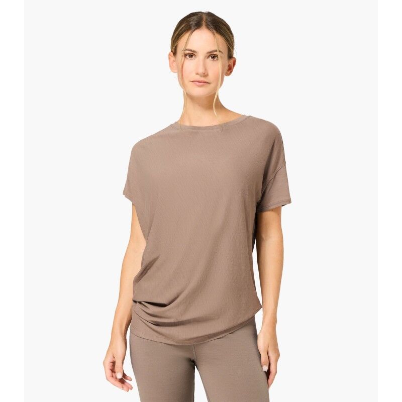 Yoga Loose Tee - Merinoshirt - Dames