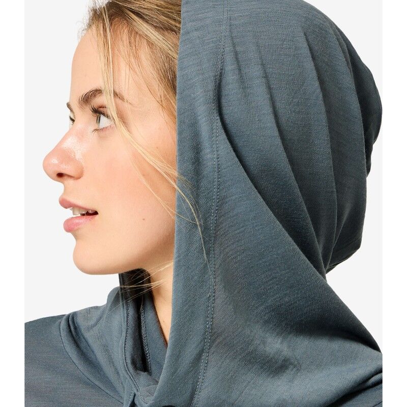 super.natural Funnel Hoodie - Dámsky pullover | Hardloop