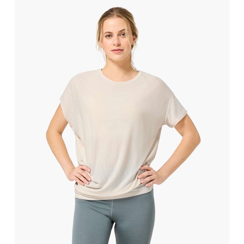 Yoga Loose Tee - Maglia merino - Donna