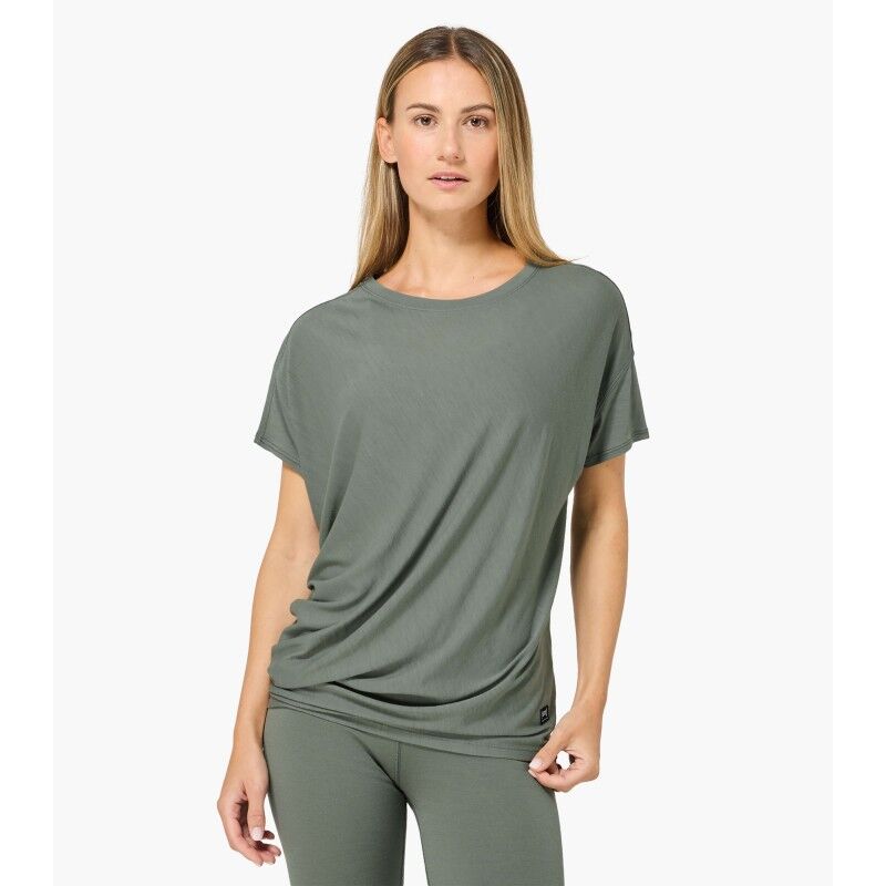 Yoga Loose Tee - Maglia merino - Donna