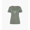 super.natural Flower Boots Tee - Merinoshirt - Dames | Hardloop