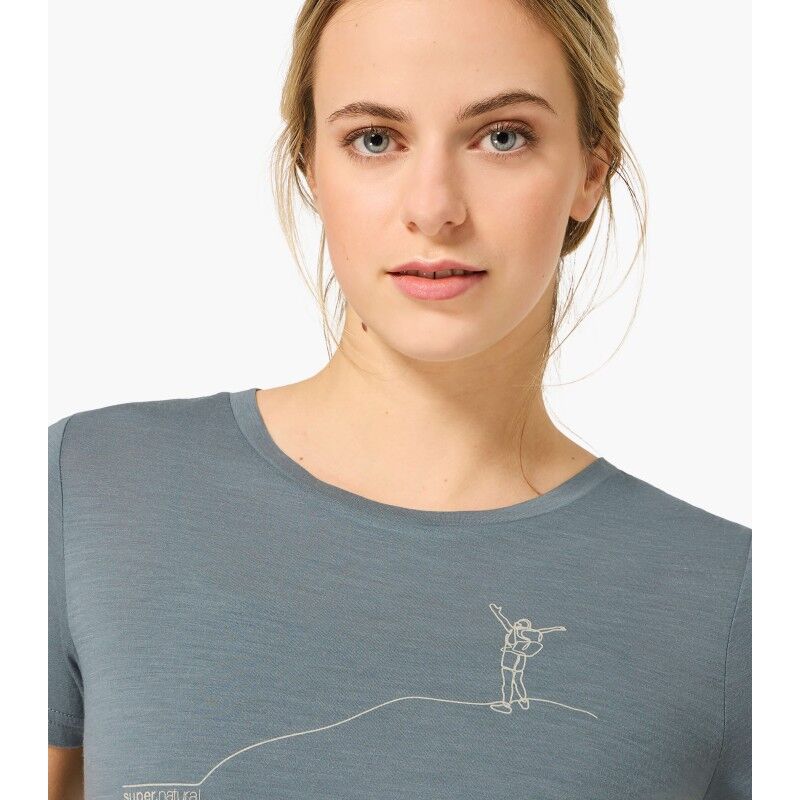 super.natural Bergglück Tee - Dámské triko | Hardloop