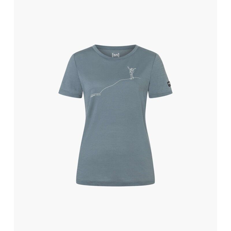 super.natural Bergglück Tee - Dámské triko | Hardloop