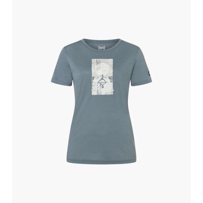 Sun Salutation Tee - T-shirt en laine mérinos femme