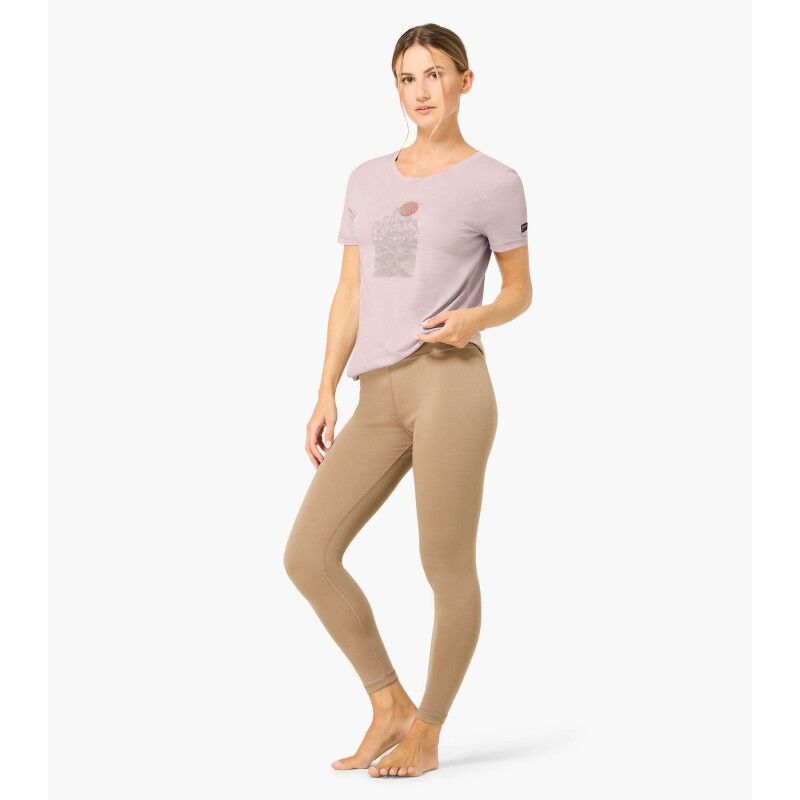super.natural Preikestolen Cliffs Tee - Merinoshirt - Dames | Hardloop