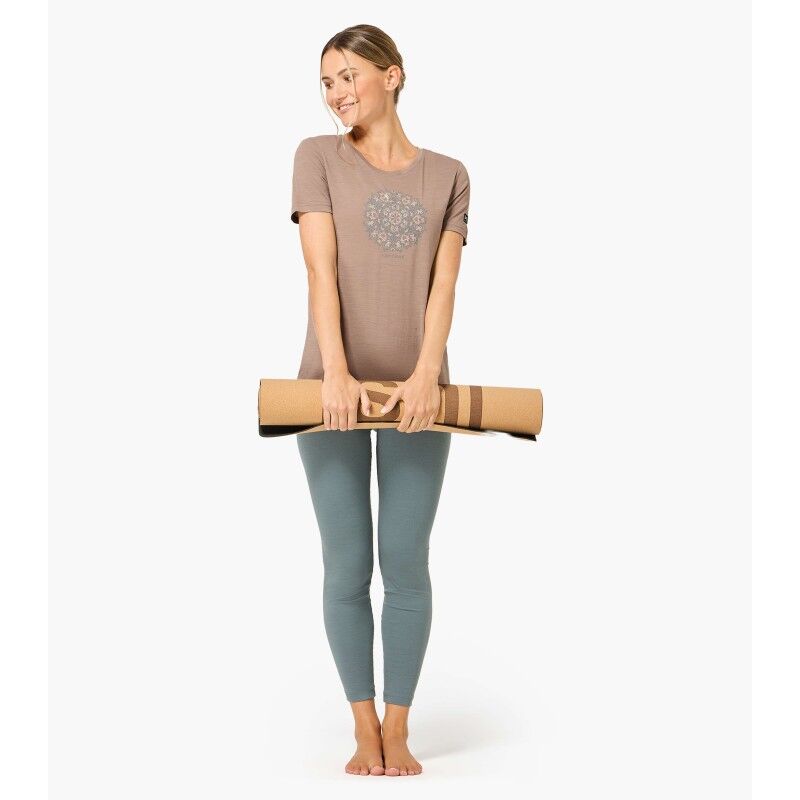 super.natural Ornament Tee - Merinotröja - Dam | Hardloop