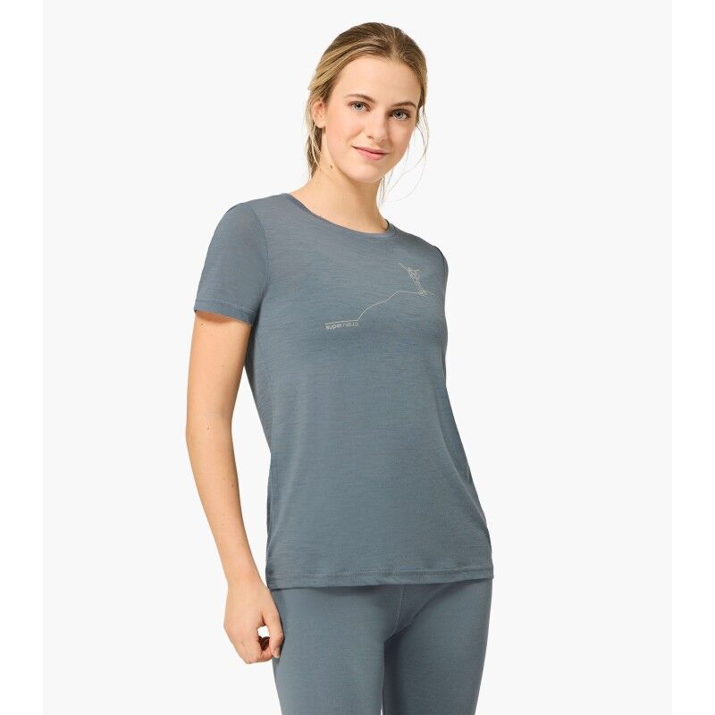 Bergglück Tee - Maglia merino - Donna