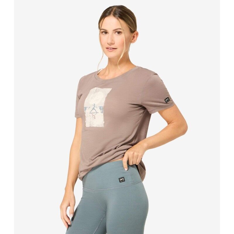 Sun Salutation Tee - Camiseta de merino - Mujer