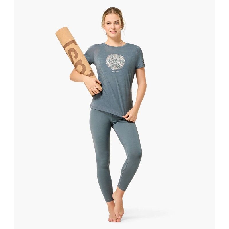 super.natural Ornament Tee - T-shirt en laine mérinos femme | Hardloop
