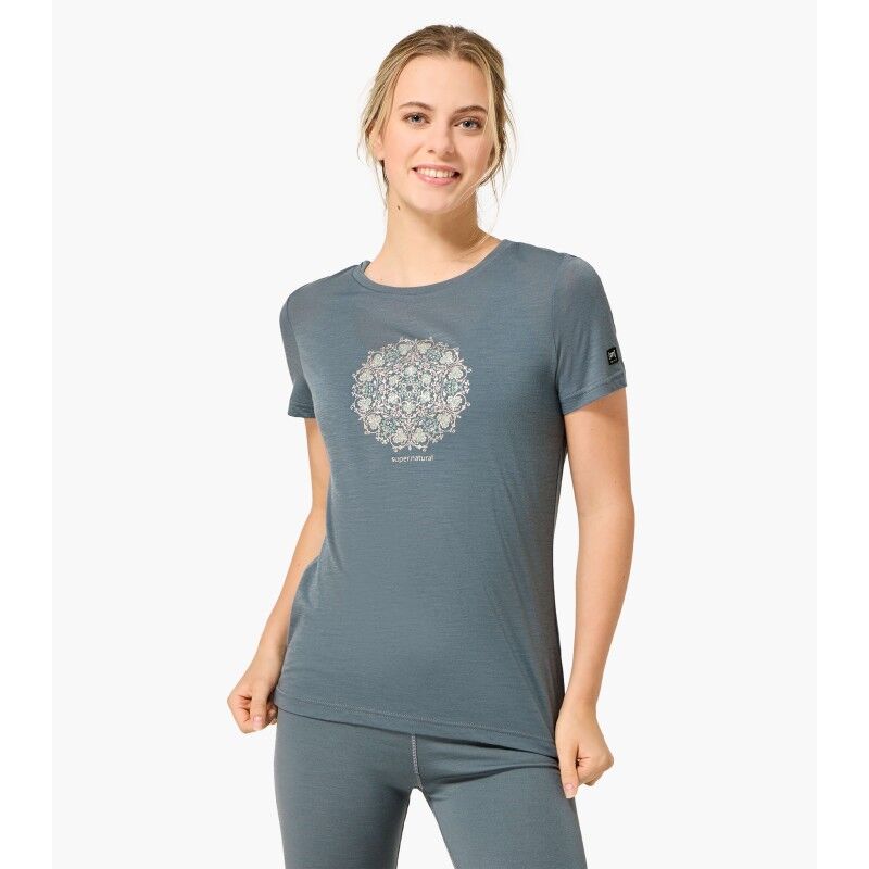 Ornament Tee - Maglia merino - Donna