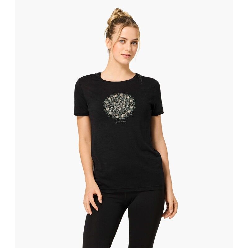 Ornament Tee - Maglia merino - Donna