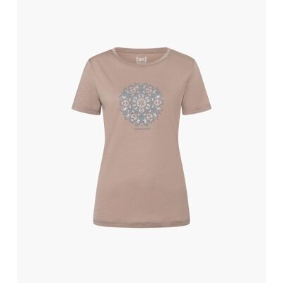 Ornament Tee - T-shirt en laine mérinos femme