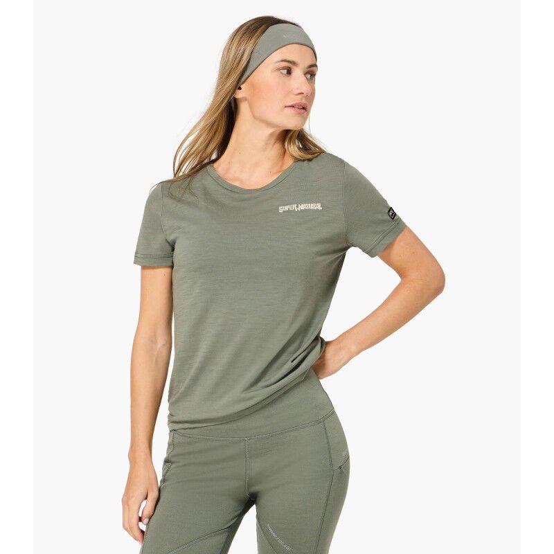 Peak Lovers Tee - Merinoshirt - Dames