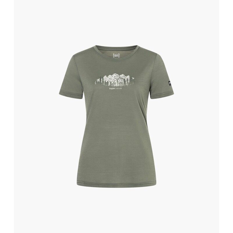 super.natural Canadian Woods Tee - Dámské triko | Hardloop