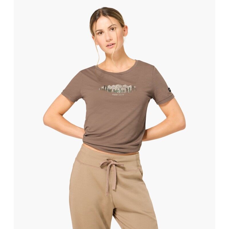 Canadian Woods Tee - Maglia merino - Donna