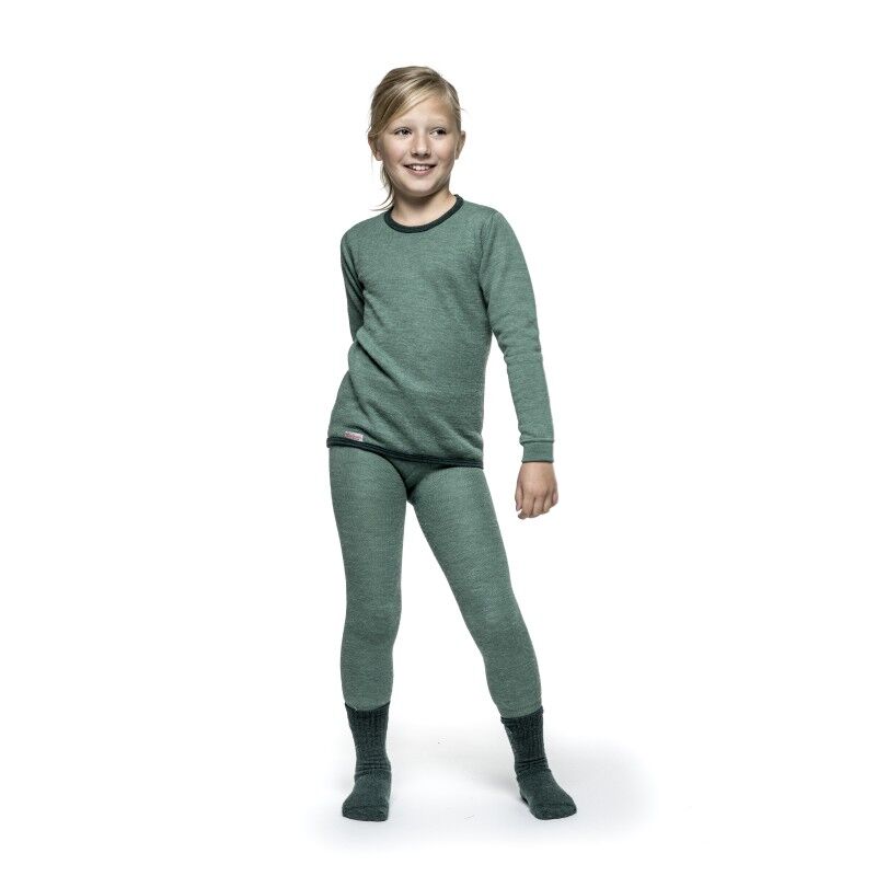 Woolpower Kids Long Johns 200 - Collant thermique laine mérinos enfant | Hardloop