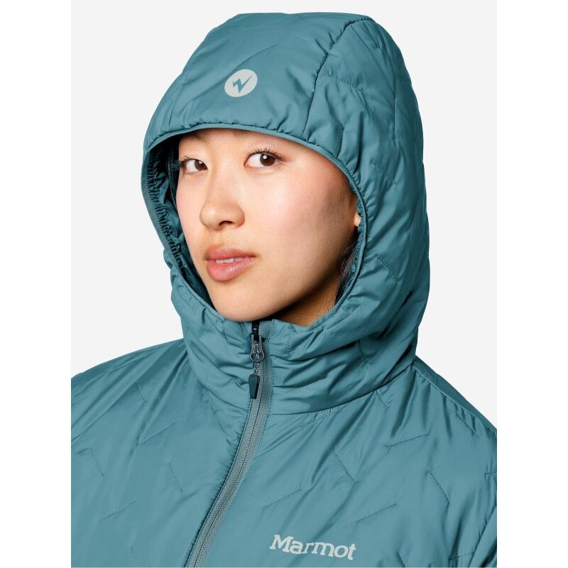MonoQuilt Hoody - Dunjakke - Damer