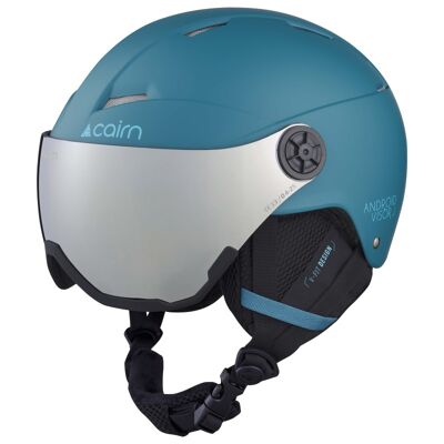 Android Visor J Cat 3 - Kask narciarski z wizjerem dla dzieci