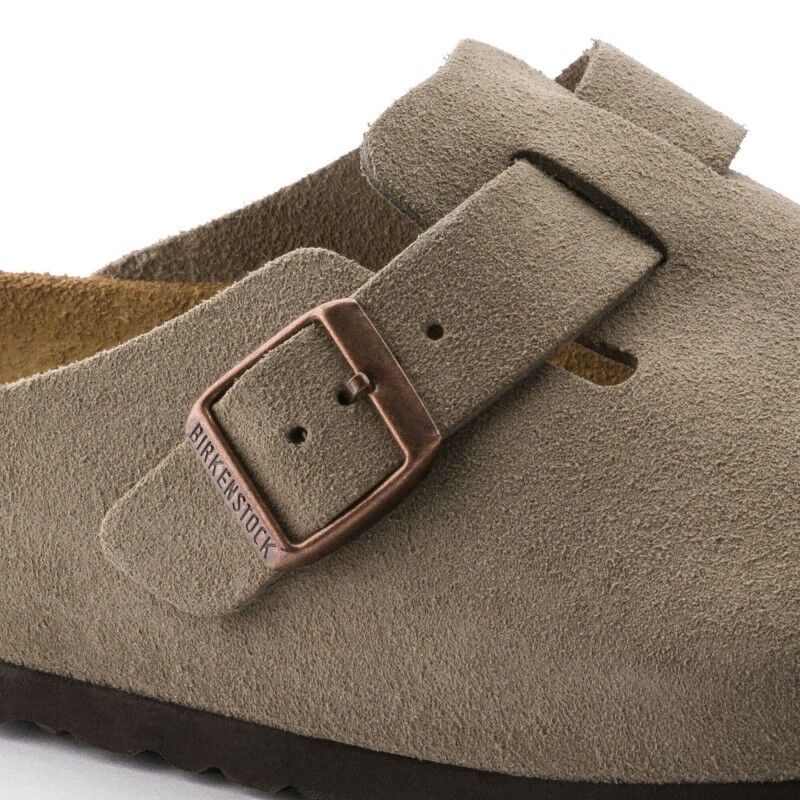 Birkenstock Boston SFB Suede Leather - Clogs | Hardloop