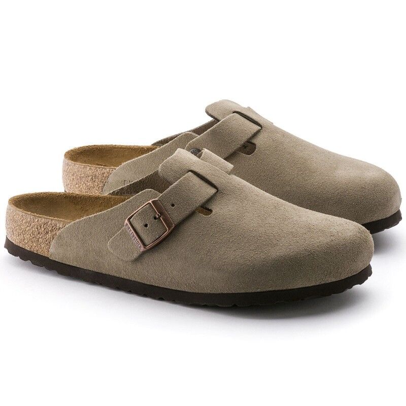 Birkenstock Boston SFB Suede Leather - Sabot | Hardloop